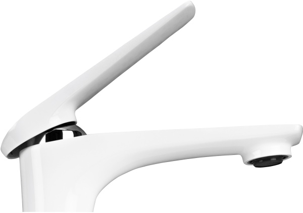 Смеситель для раковины Lemark Allegro LM5906CW хром/белый