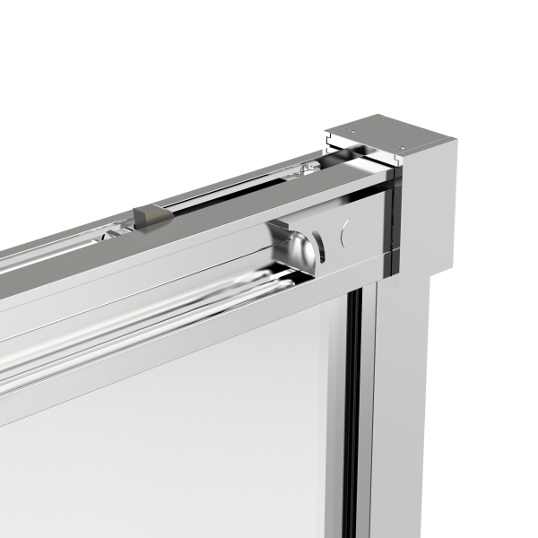 Душевая дверь Vincea Stella VDS-1ST140CLG 140 см стекла прозрачные, профиль брашированное золото