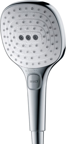 Лейка для душа Hansgrohe Raindance Select E 26520400 белый/хром 