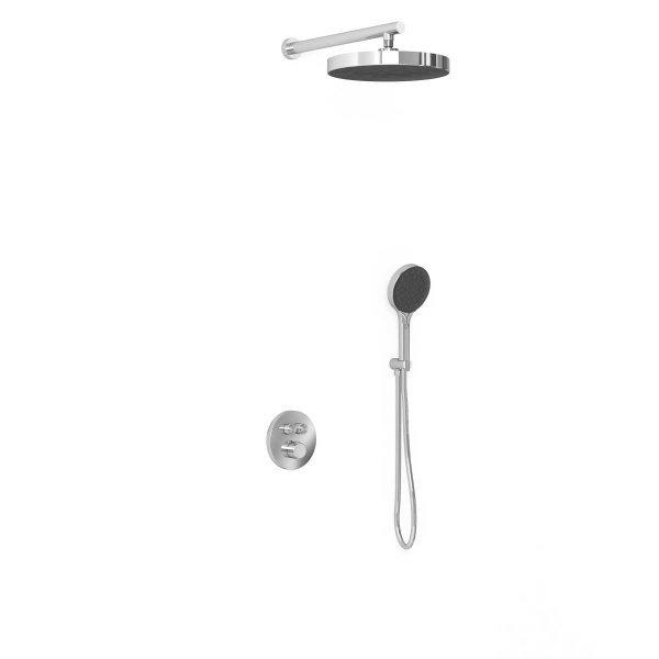 Душевая система со смесителем Vincea Inspire VSFW-3I22MT2CH монтаж встраиваемая в стену с термостатом хром