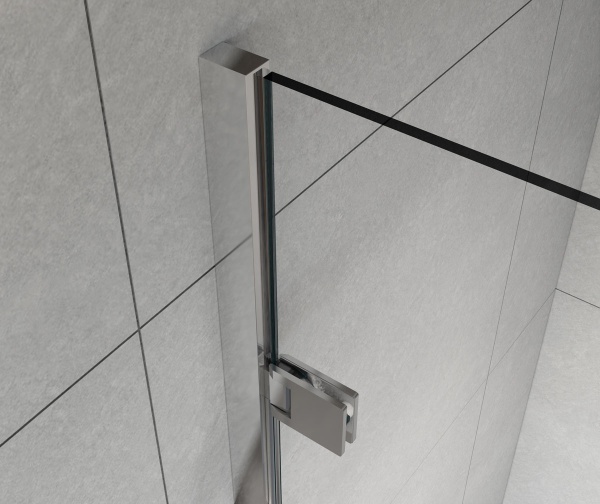 Душевая дверь Vincea Flex VDP-1F900CLB 90 см стекла прозрачные, профиль черный