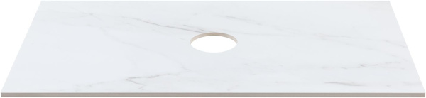 Столешница для ванной Allen Brau Fantasy 1.11009.M 81 см керамогранит, цвет белый