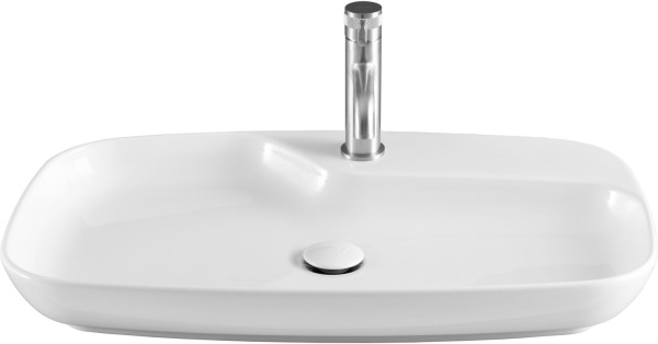 Раковина накладная прямоугольная Allen Brau Liberty 4.32011.20 керамика цвет белый