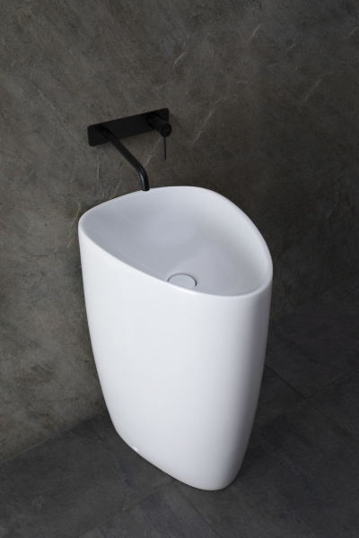 Раковина напольная нестандартная Allen Brau Infinity 4.21016.20 керамика цвет белый