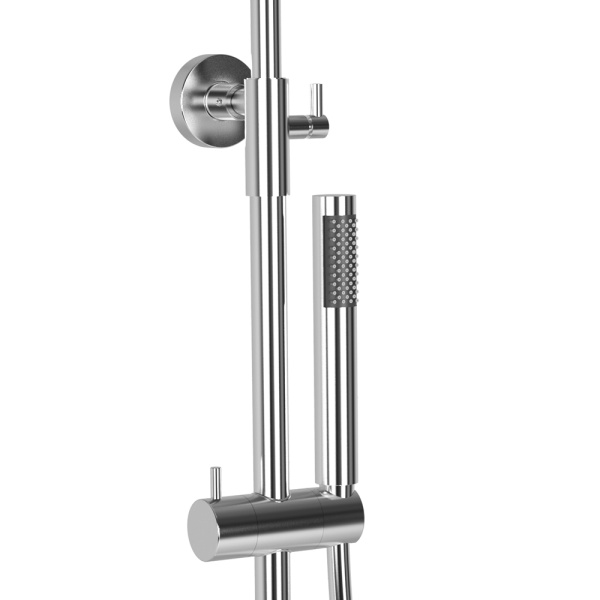 Душевая система со смесителем Raiber Graceful RP-006 монтаж настенная без термостата хром