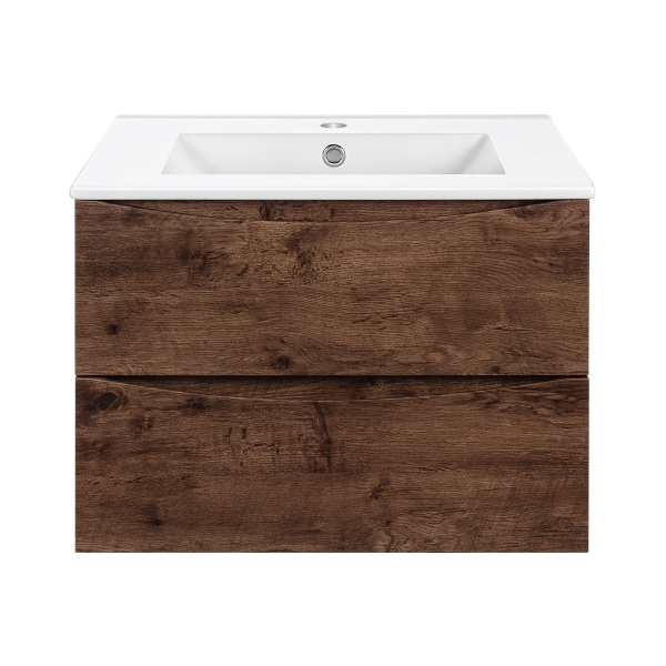 Тумба  подвесная Vincea Mia VMC-2MC600RW 60 см  2 ящика цвет R.Wood 