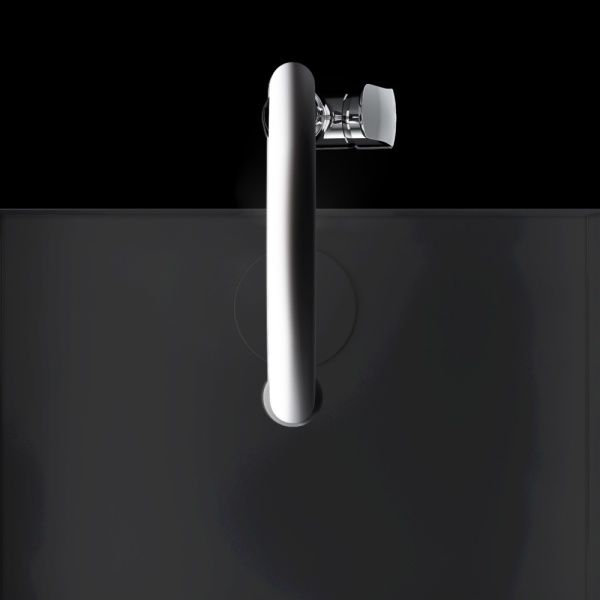 Смеситель для кухни Am.Pm Like F8007825 с подключением к фильтру черный/серый