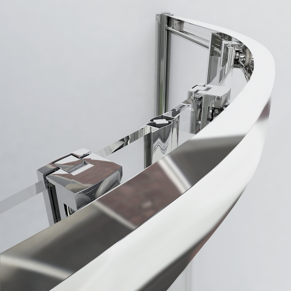 Душевой угол Vincea Garda VSQ-1G800CL четверть круга 80x80 стекла прозрачные, профиль хром