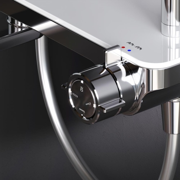 Душевая система со смесителем Am.Pm Like F0780700 монтаж настенная без термостата хром