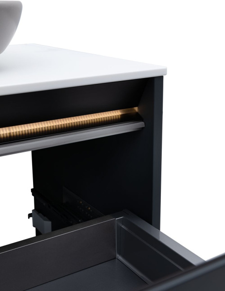 Столешница для ванной Allen Brau Activity 1.34025.AL 121 см искусственный камень, цвет белый