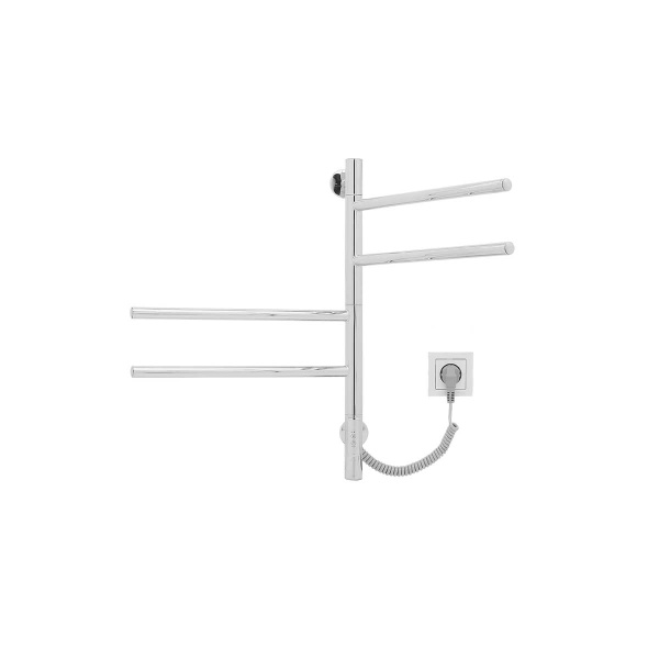 Полотенцесушитель электрический Vincea  П4  40x60 VTD-1S1CE хром