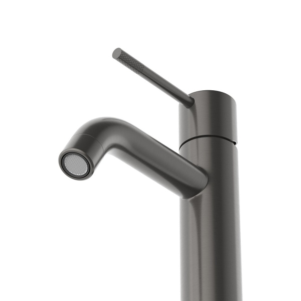 Смеситель для раковины Cezares Relax RELAX-LS1-GM оружейная сталь