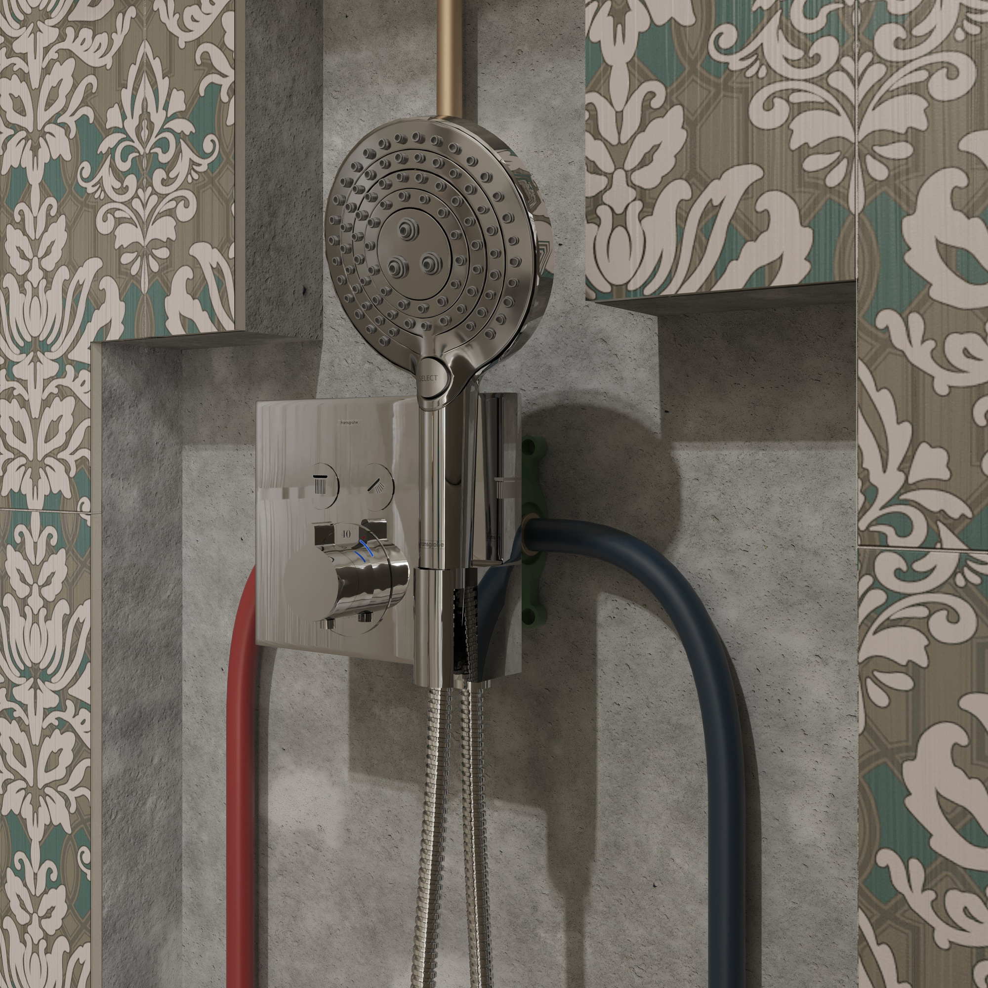 Лейка для душа Hansgrohe Raindance Select S 26014000 хром 