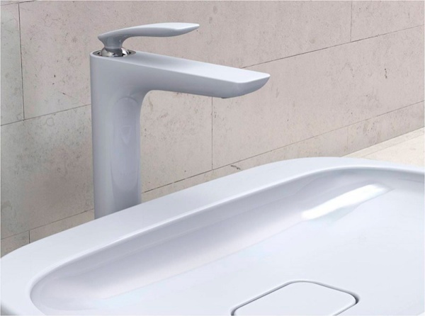 Смеситель для раковины Kludi Balance 522989175 белый/хром