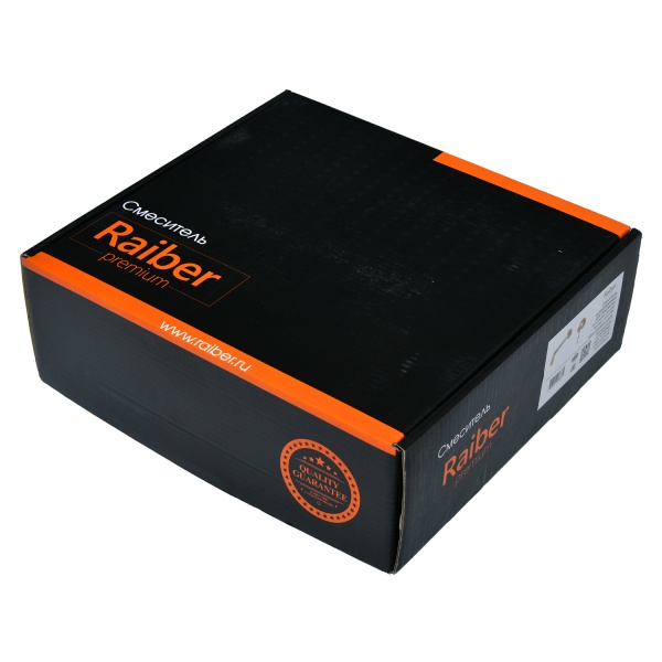 Смеситель для раковины Raiber Graceful RPB-004 черный матовый