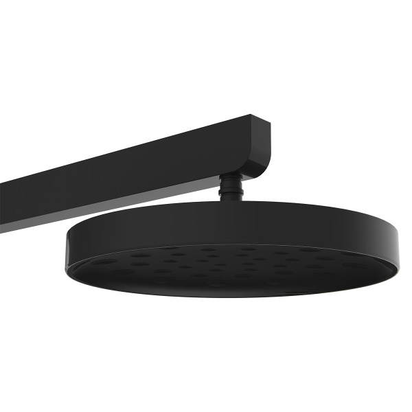 Душевая система со смесителем Vincea Inspire VSFS-3I11MB монтаж настенная без термостата матовый черный