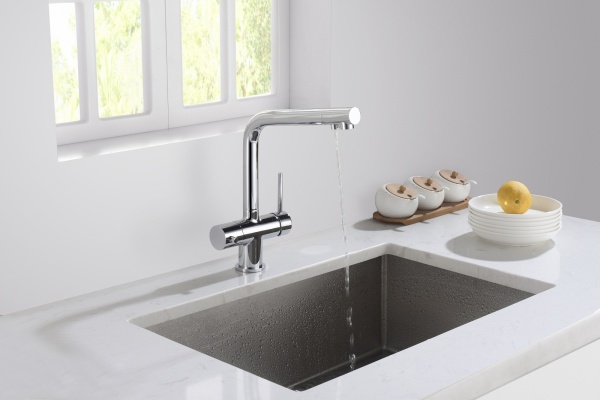 Смеситель для кухни Timo Saona 2396/00F с подключением к фильтру хром