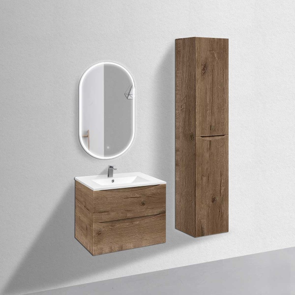 Тумба  подвесная Vincea Mia VMC-2MC700VO 70 см  2 ящика цвет V.Oak 