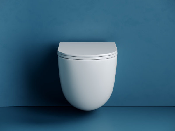 Унитаз подвесной Ceramica Nova Vogue CN4008T Tornado фарфор белый
