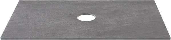 Столешница для ванной Allen Brau Reality 1.32023.GR-S 81 см керамогранит, цвет серый