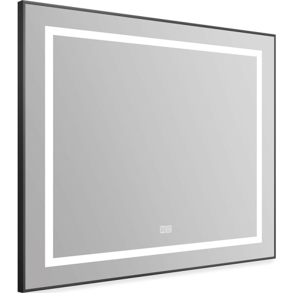 Зеркало с подсветкой BelBagno Kraft SPC-KRAFT-885-785-TCH-WARM-NERO 90x80 сенсор