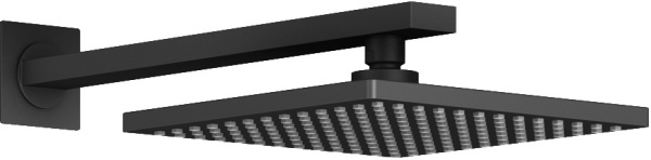 Душевая система со смесителем Timo Tetra-Thermo SX-0199/03SM монтаж встраиваемая в стену с термостатом черный