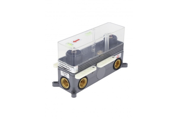 Душевая система со смесителем ALMAes Eden TVZ-0817 монтаж встраиваемая в стену без термостата черный матовый