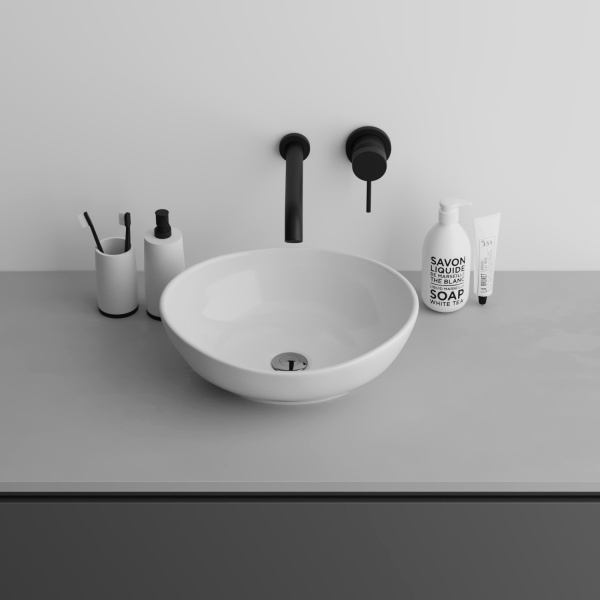 Раковина  овальная Grossman  GR-3018 фаянс цвет белый