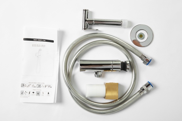 Гигиенический душ Cezares Leaf LEAF-DIF-01 настенный хром