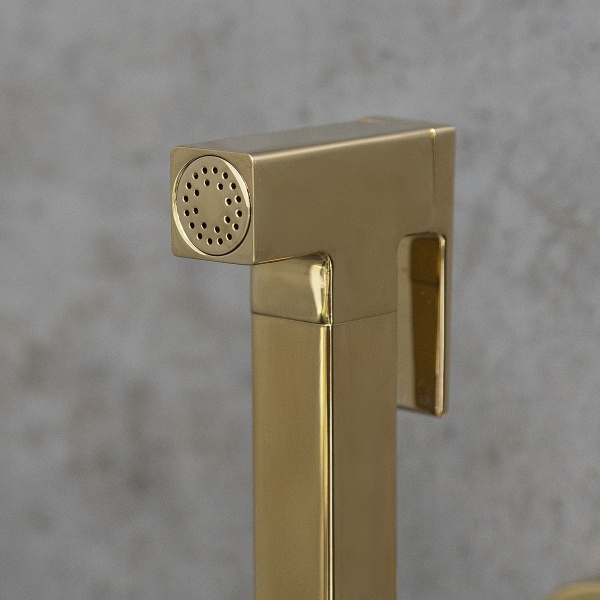 Смеситель для биде Lemark Solo LM7172G латунь золото