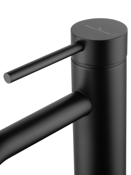 Смеситель для раковины Wonzon&amp;Woghand Stick WW-88139017-MB черный матовый