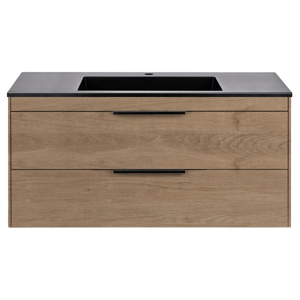 Тумба  подвесная Vincea Chiara 2D VMC-2C2100NO 100 см  2 ящика цвет N.Oak 