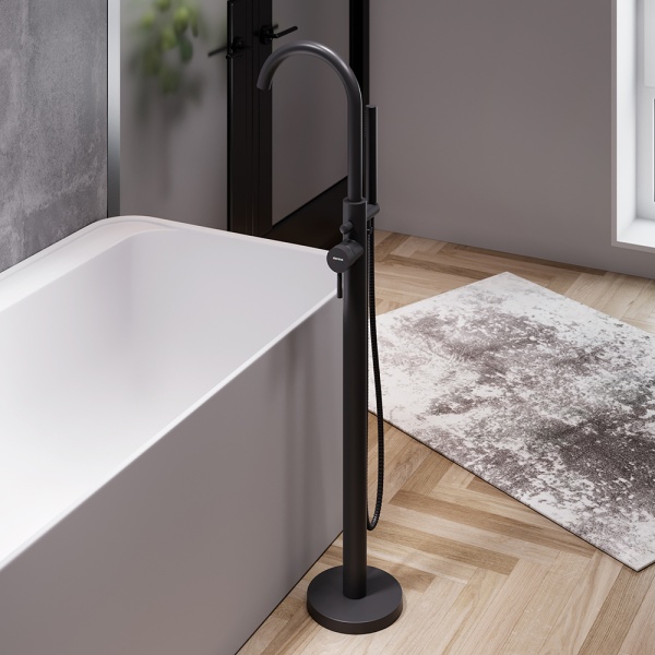 Смеситель для ванны Damixa Scandinavian Pure 365000300  
 черный