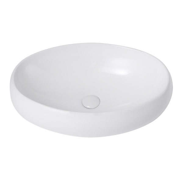 Раковина  овальная Abber Bequem AC2102 керамика цвет белый