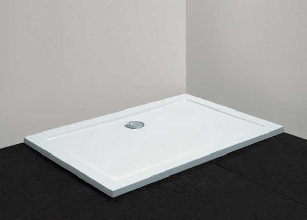 Душевой поддон низкий Cezares SMC TRAY-M-AH-160/90-35-W прямоугольная   белый