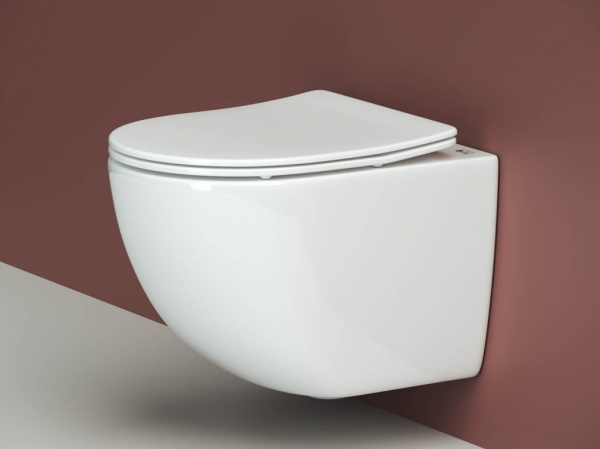Комплект инсталляции с подвесным унитазом Ceramica Nova Forma CN3009_121001MB крышка-сиденье в комплекте быстросъемное с микролифтом, клавиша смыва в комплекте черная матовая