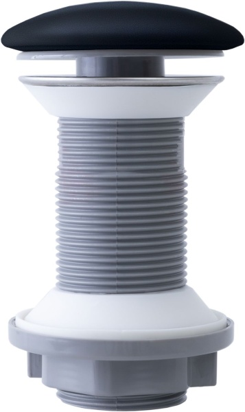 Донный клапан без перелива Allen Brau Fantasy 5.11001.31 пластик/керамика черный матовый