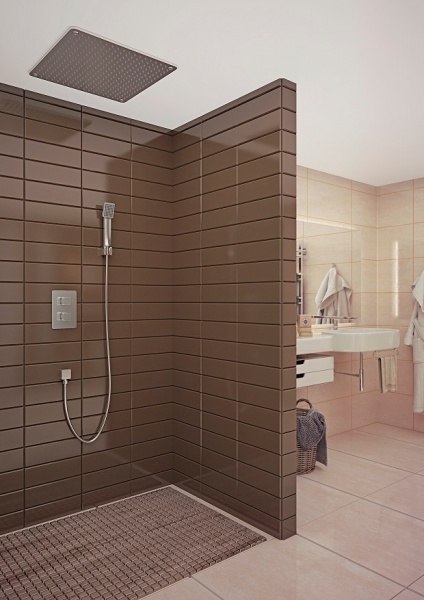 Душевая система со смесителем Timo Petruma SX-5029/00SM монтаж встраиваемая в стену с термостатом хром