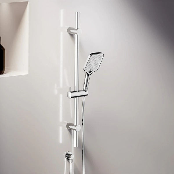 Душевая система со смесителем Damixa Gala 953530000 монтаж встраиваемая в стену без термостата хром