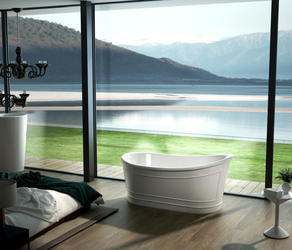 Акриловая ванна BelBagno  BB32 167.6x90