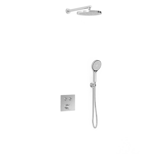 Душевая система со смесителем Vincea  VSFW-4212CH монтаж встраиваемая в стену без термостата хром