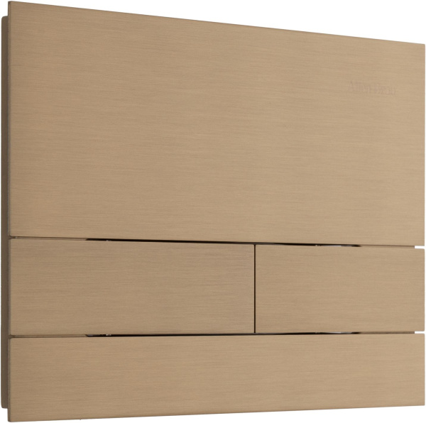 Кнопка смыва пневматическая Allen Brau Infinity Slim 9.20008.GB нержавеющая сталь цвет брашированное золото