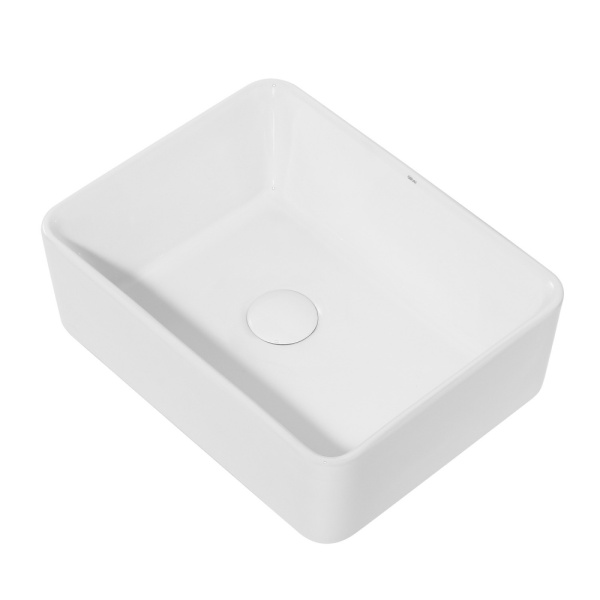 Раковина  прямоугольная Abber Rechteck AC2212 фаянс цвет белый