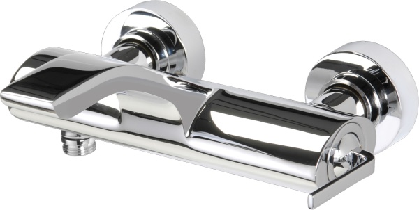 Смеситель для ванны или душа Webert Wolo WO850101015 Chrome настенный 
без термостата хром