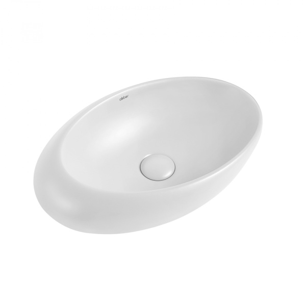Раковина  овальная Abber Bequem AC2107 фаянс цвет белый