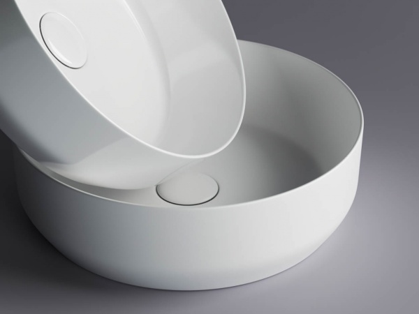Раковина накладная круглая Ceramica Nova Element CN6022 фарфор цвет белый