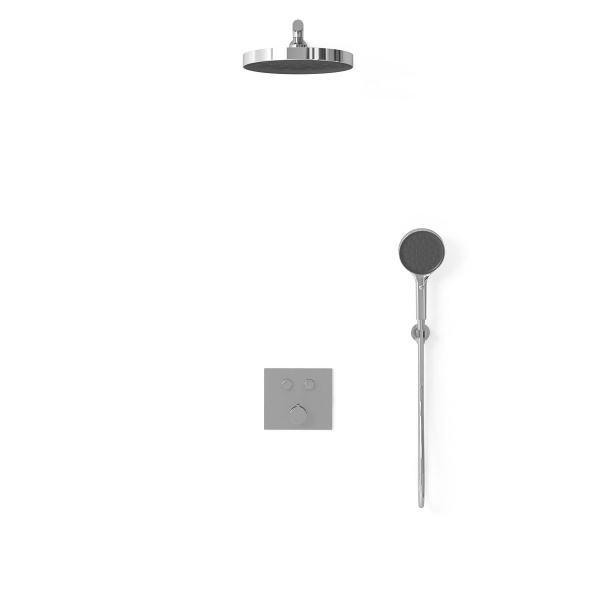 Душевая система со смесителем Vincea Inspire VSFW-4I212CH монтаж встраиваемая в стену без термостата хром