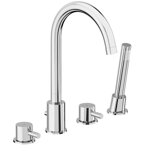 Смеситель для ванны Damixa Scandinavian Pure 360400000 на борт ванны 
без термостата хром