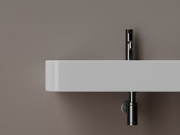 Раковина подвесная прямоугольная Ceramica Nova Aura CN2006 фарфор цвет белый