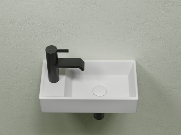 Раковина подвесная прямоугольная Ceramica Nova Element CN6051RMW фарфор цвет белый матовый